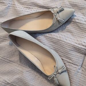 Genuine leather heels